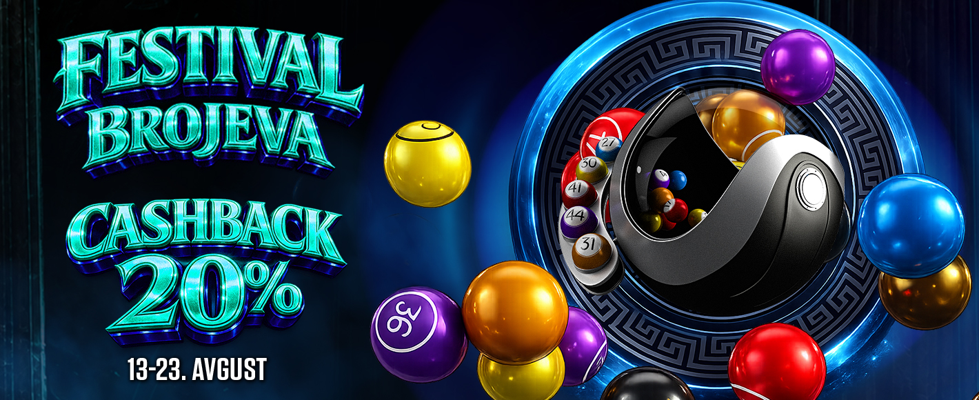 Festival brojeva Cashback 20