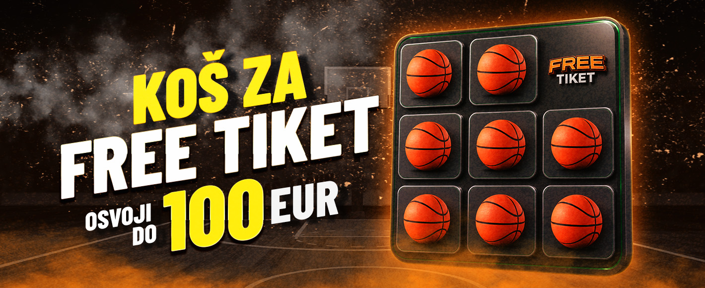 Koš za free tiket