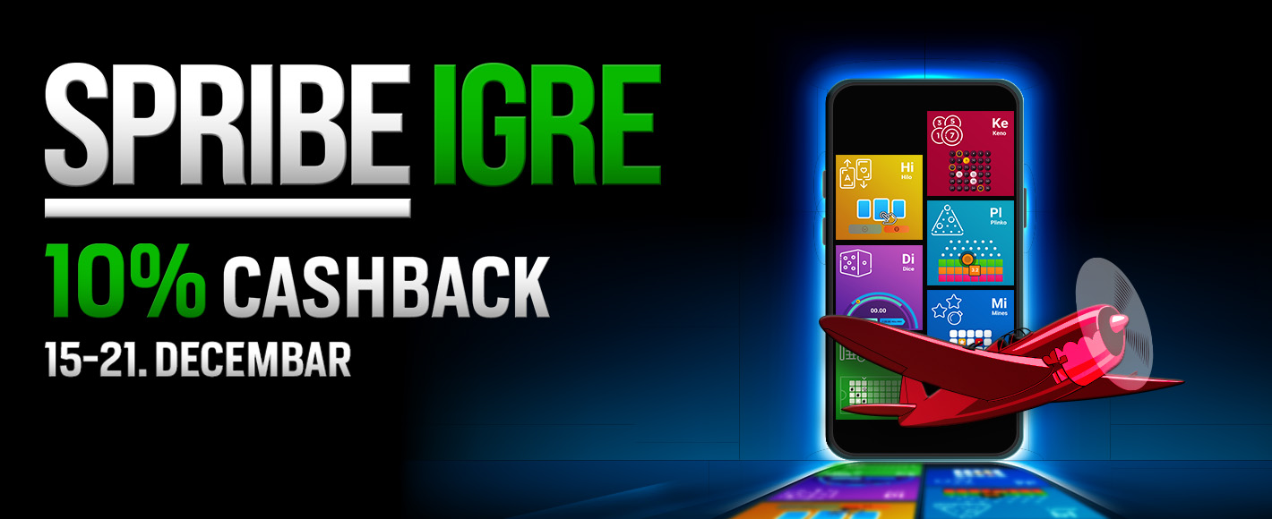 cashback na spribe igre