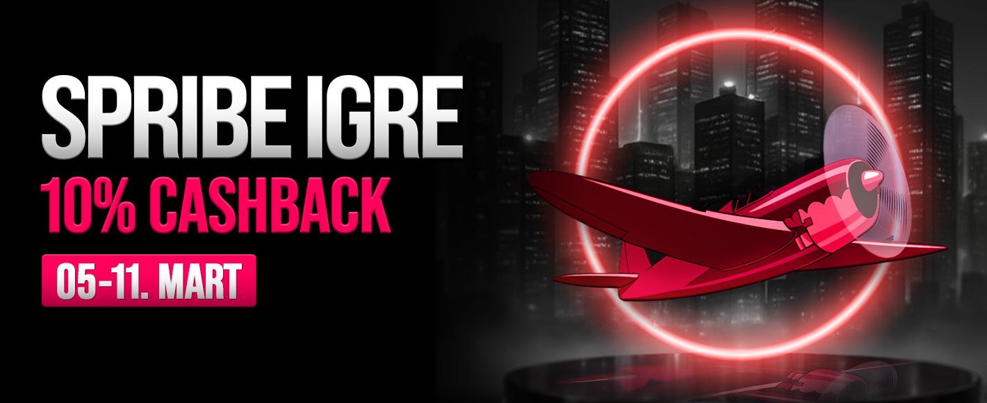Cashback na Spribe igre